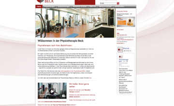Website-Relaunch der Physiotherapie Beck, München